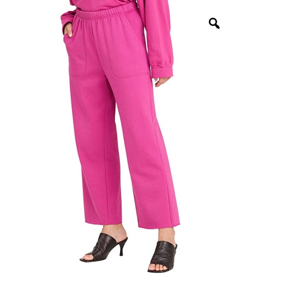 Sanctuary Pants - Sanctuary pink sweatpants with pockets size L/XL